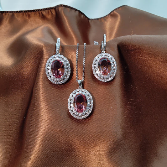 Zultanite - Oval Earring & Pendant Set