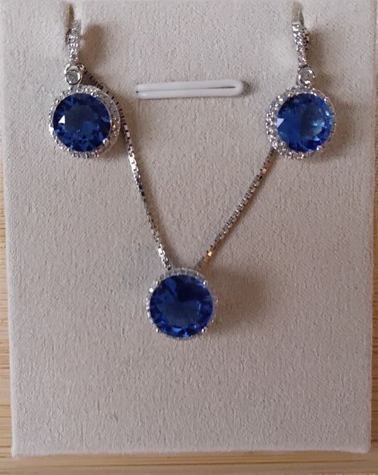 Tanzanite - Earring & Pendant Set
