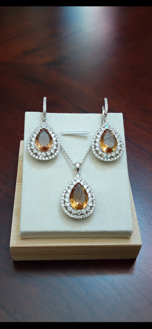 Zultanite - Earring & Pendant Set